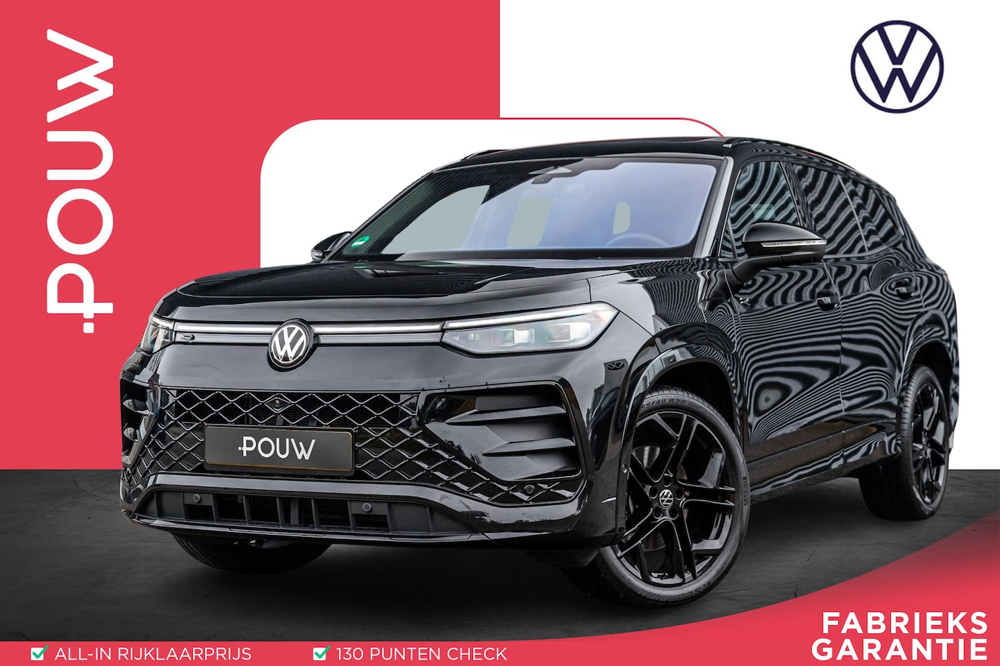 Volkswagen Tayron - 1.5 eHybrid 204pk R-Line Edition | SoH 100% | Panoramadak | Trekhaak | - AutoWereld.nl