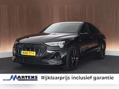 Audi e-tron Sportback - 55 quattro 408pk S edition 95 kWh Leder Camera B&O Stoelverwarming Cameraspiegels HUD 2x S