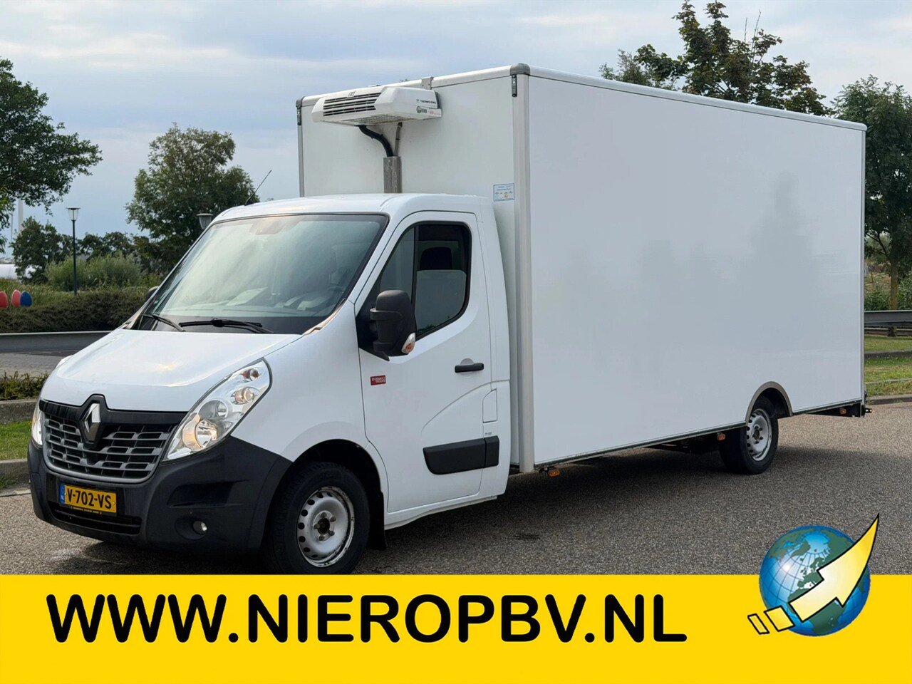 Renault Master - 2.3DCI Bakwagen Oprijklep Thermoking Koeling EURO 6 - AutoWereld.nl