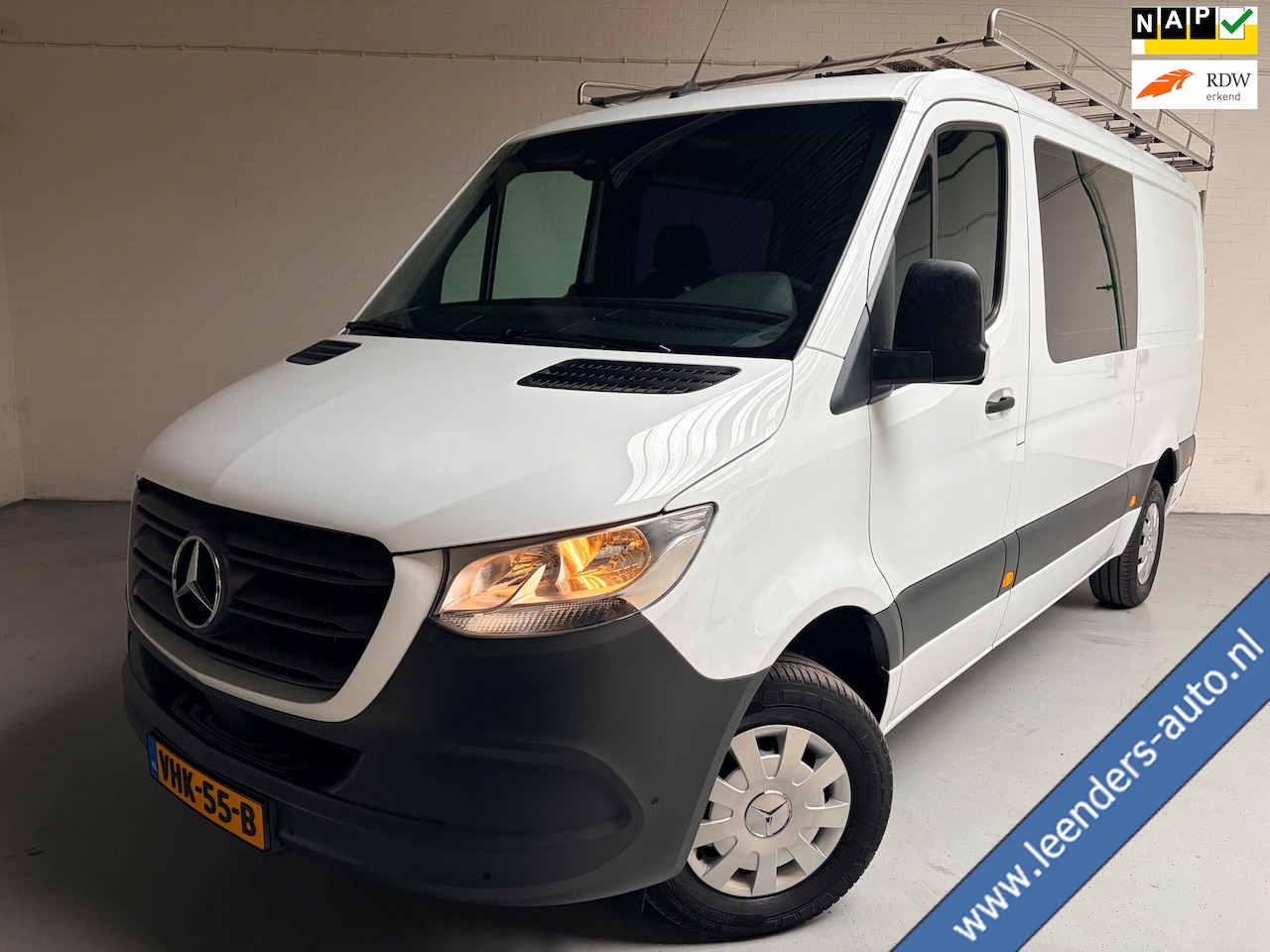 Mercedes-Benz Sprinter - Dubbel Cabine Automaat 315 1.9 CDI 150pk L2H1 Imperiaal, Inrichting, Omvormer, Trekhaak, R - AutoWereld.nl
