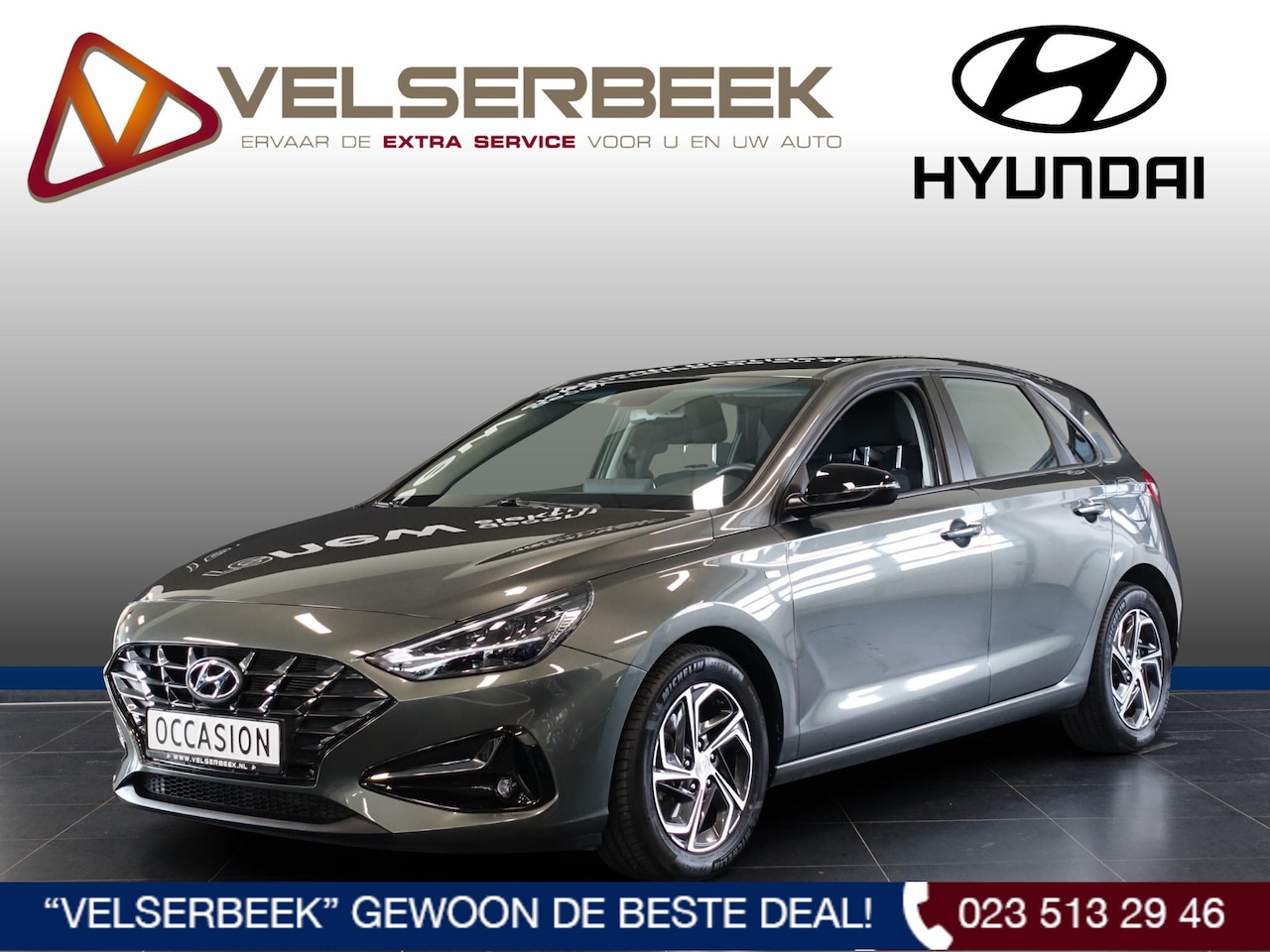 Hyundai i30 - 1.0 T-GDi MHEV Comfort Smart dubbele bediening - AutoWereld.nl