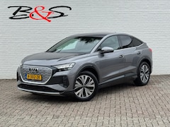 Audi Q4 Sportback e-tron - 35 Advanced edition 55 kWh SOh 92% Sportstoelen 19 inch LM Keyless Led Elektrische a-klep