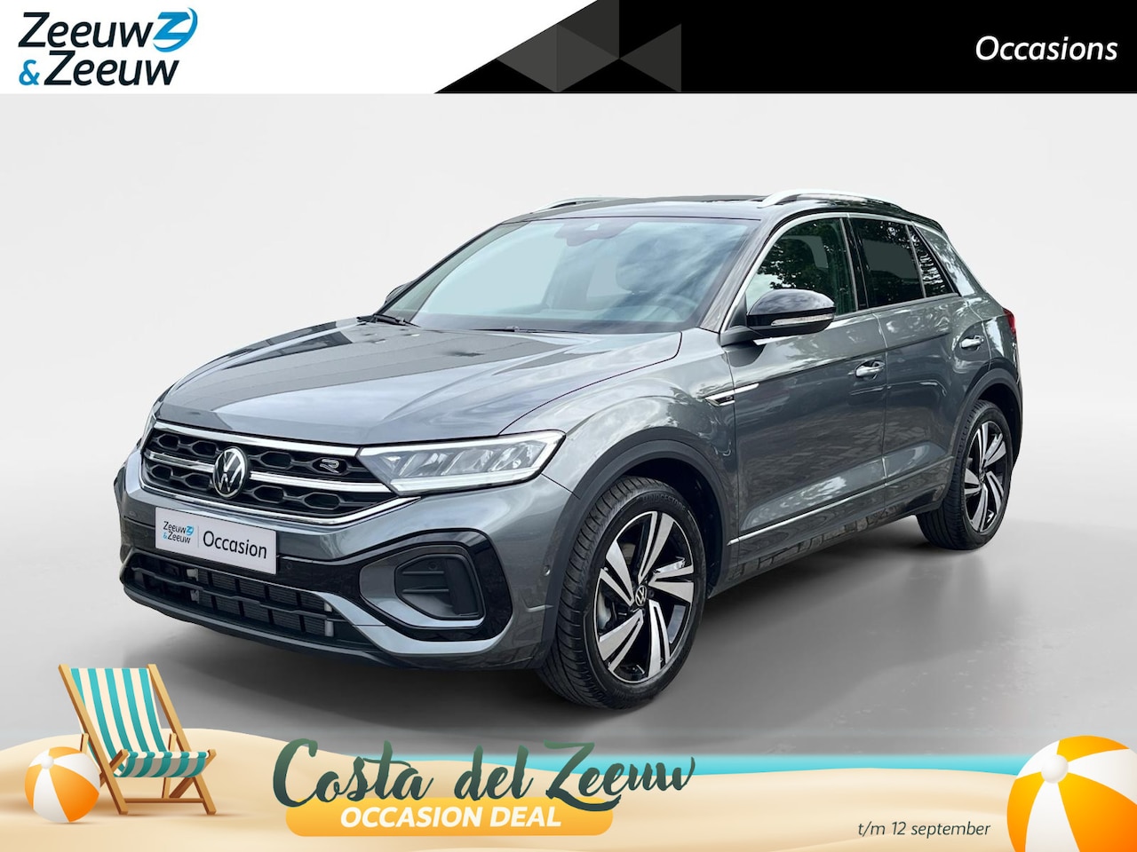 Volkswagen T-Roc - 1.5 TSI R-Line Edition | Panoramadak | Parkeercamera | Adaptieve Cruise Control - AutoWereld.nl