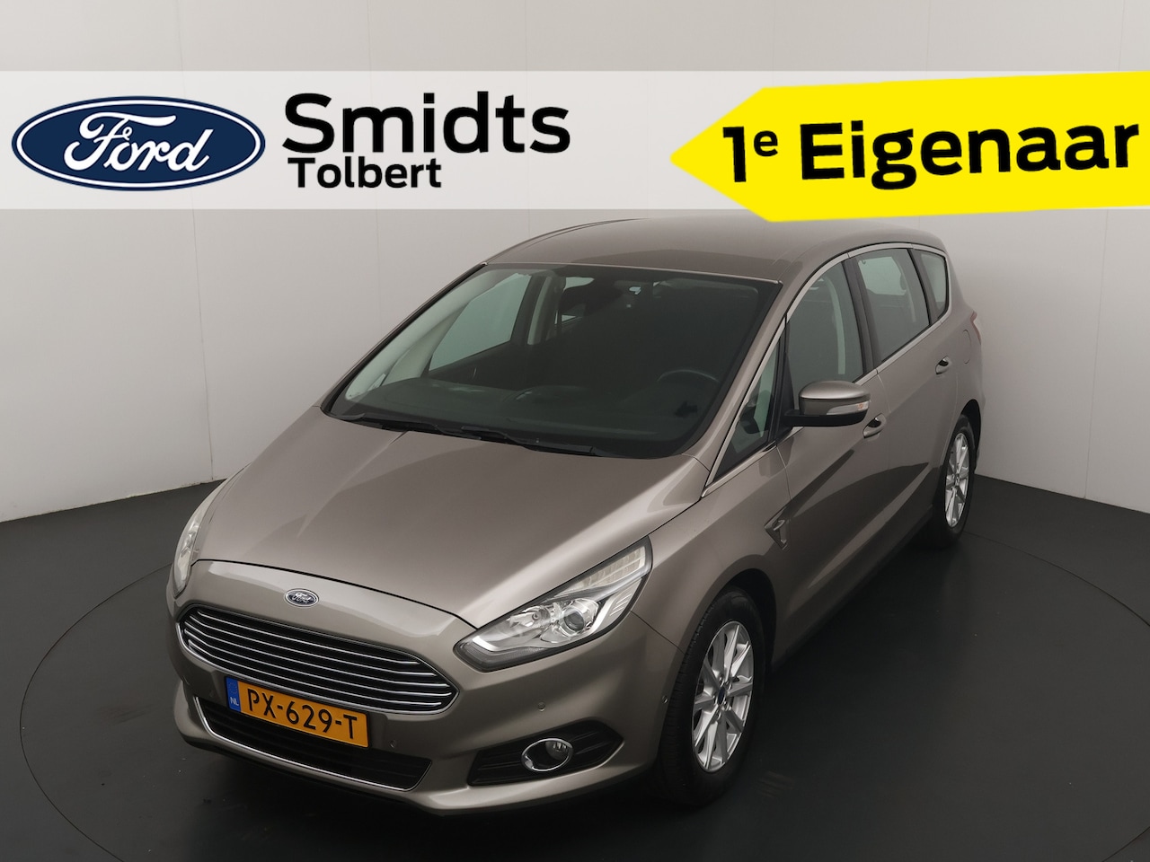 Ford S-Max - 160PK Titanium 7 Persoons | Stoel & Vooruitverwarming | Cruise | Park Assist | Park. sens - AutoWereld.nl