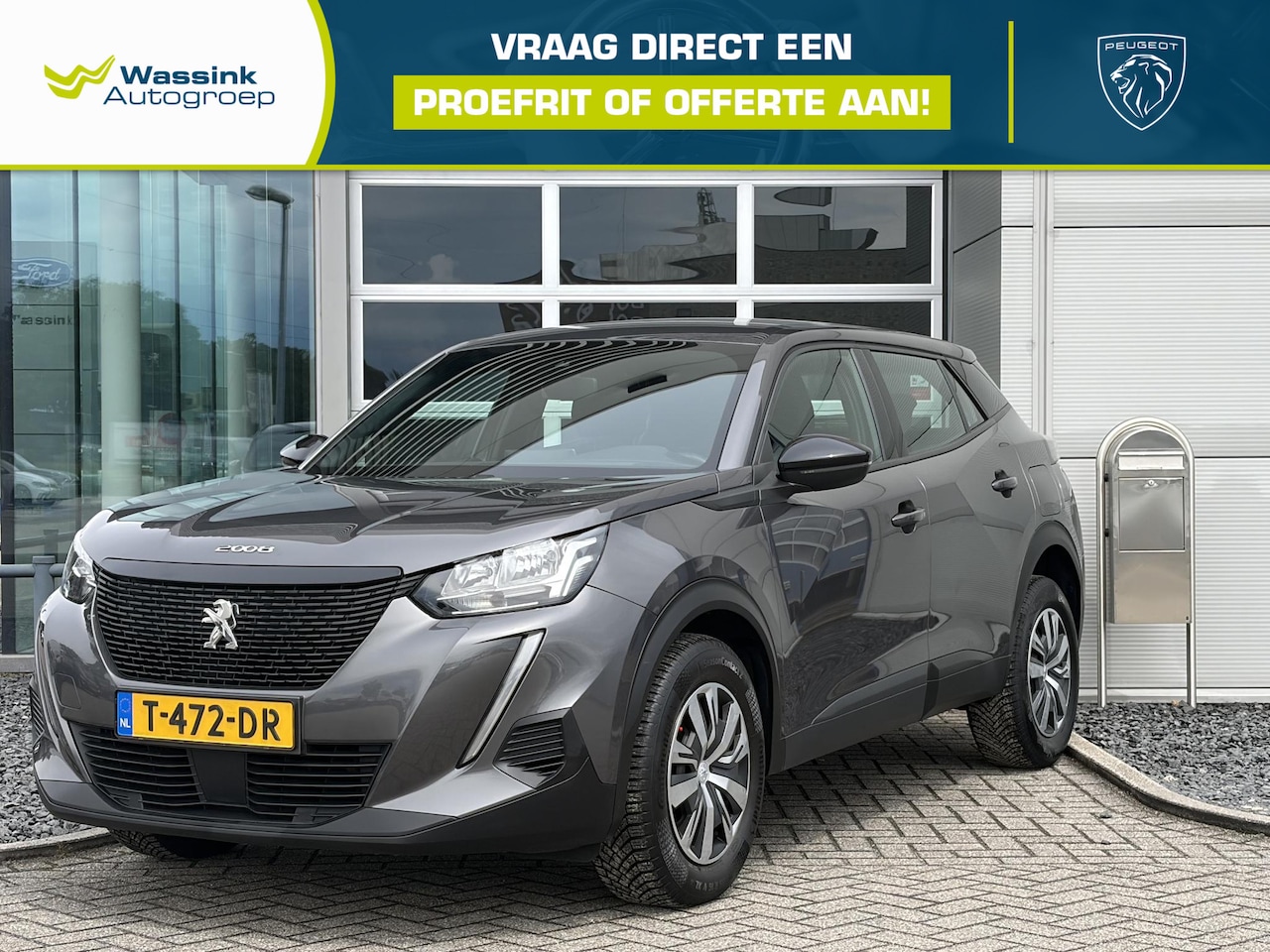 Peugeot 2008 - 1.2 PureTech Active Pack | Hoge Instap | Navigatie | Airco | - AutoWereld.nl