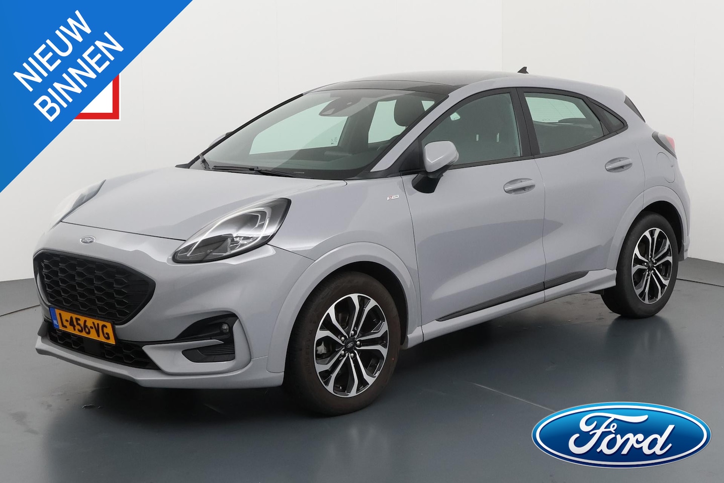Ford Puma - 1.0 EcoBoost Hybrid ST-Line Panoramadak Navi Grey Matter Dealeronderhouden - AutoWereld.nl