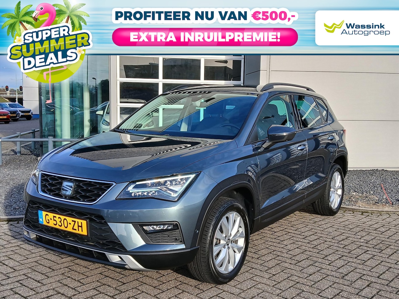 SEAT Ateca - EcoTSI 115 pk Style Business Intense | Trekhaak | | SUMMER DEAL | Camera | AndroidAuto con - AutoWereld.nl