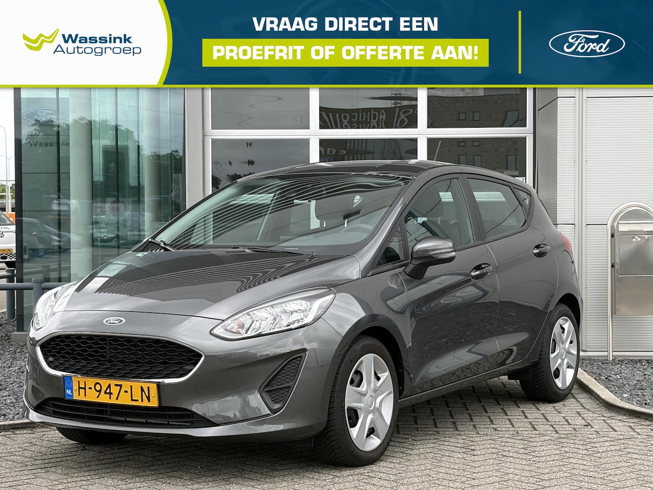 Ford Fiesta - 1.1 Trend | Navigatie | Airco | - AutoWereld.nl