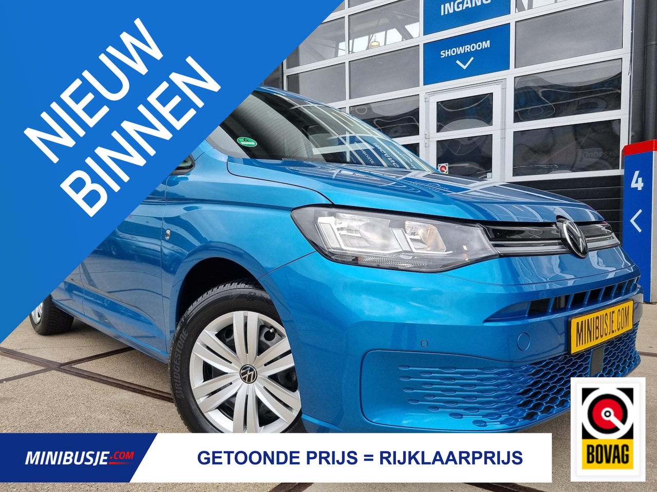 Volkswagen Caddy - 1.5 TSI NAVI / TREKHAAK / APP CONNECT / CRUISE / PDC / RIJKLAAR - AutoWereld.nl