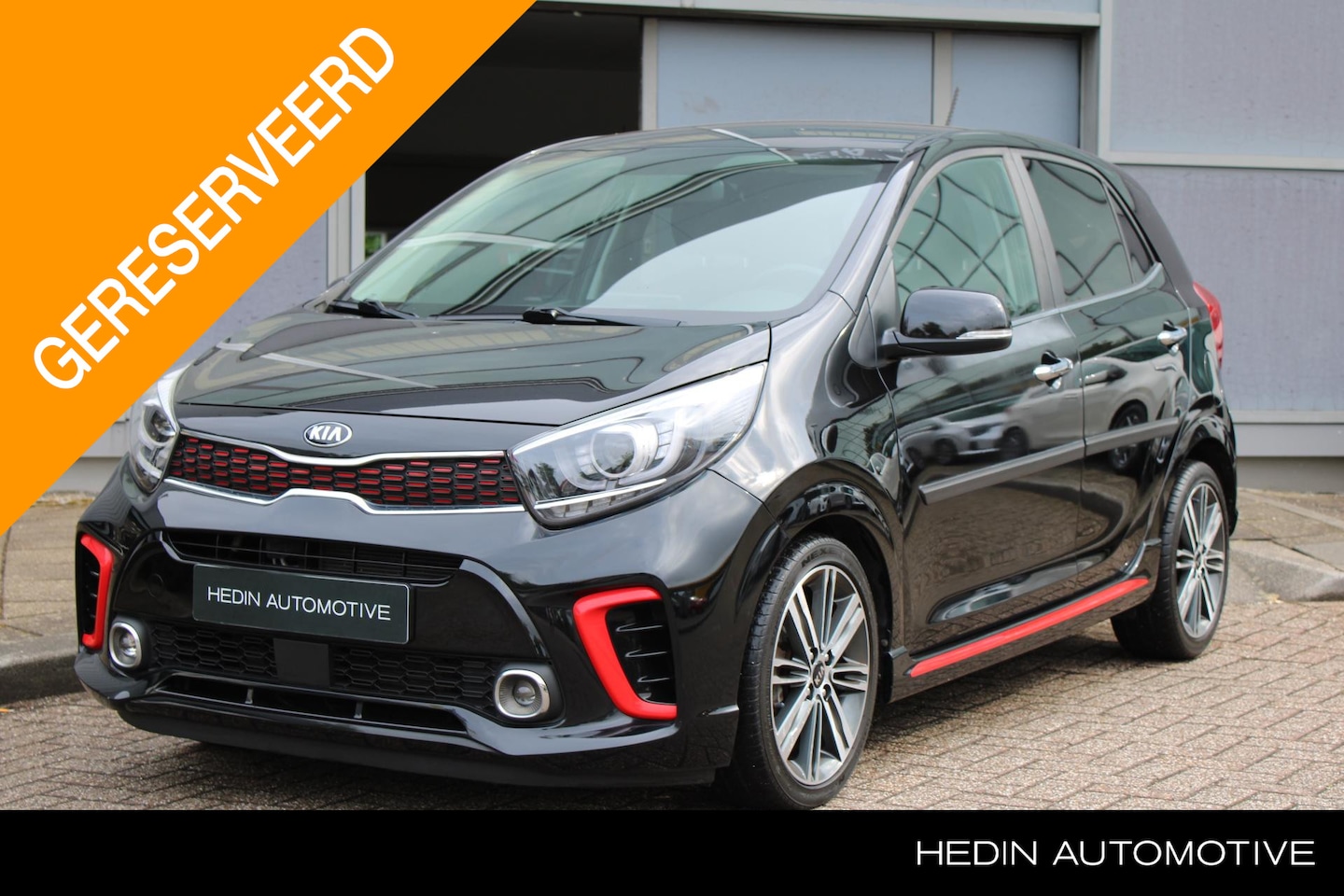 Kia Picanto - 1.2 CVVT GT-Line l Originele 1 STE Eigenaar GT-Line met slechts 40.000km!!! l Navigatie l - AutoWereld.nl