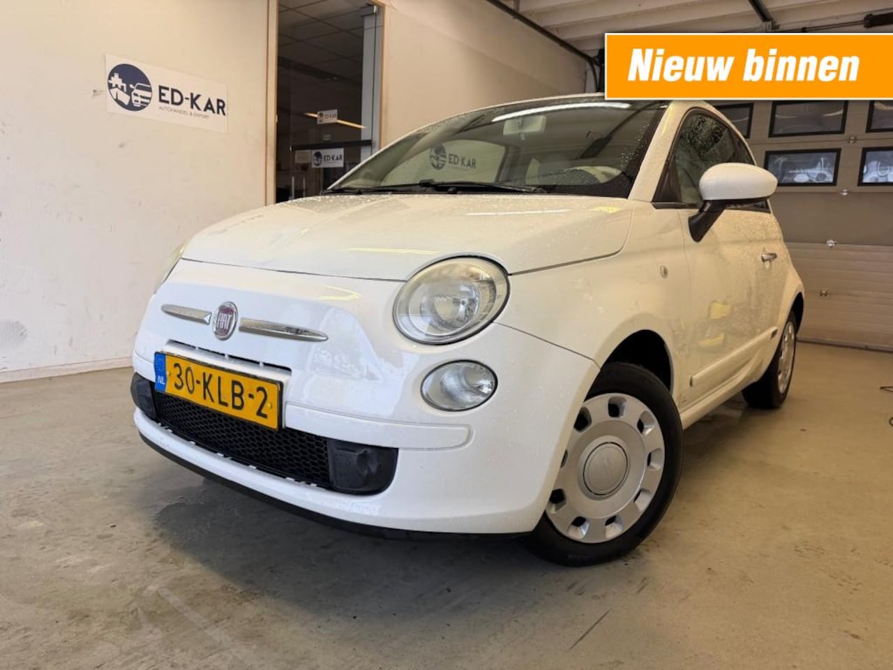 Fiat 500 - 1.2 Pop KOUDE AIRCO RIJDT PRIMA GOED ONDERHOUDEN NAP APK 12-2027 - AutoWereld.nl