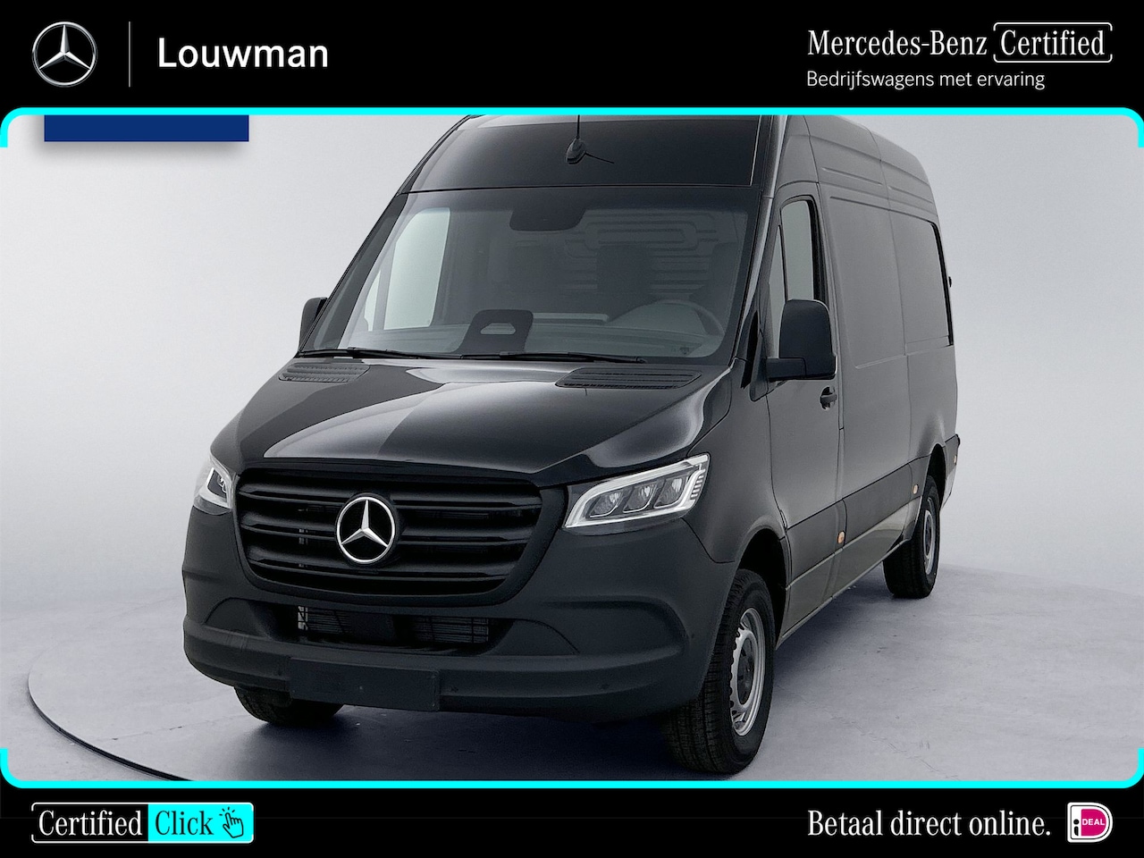 Mercedes-Benz Sprinter - 319 1.9 CDI L2H2 Pro Navigatie Parkeerpakket Stoelverwarming Trekhaak Led high performance - AutoWereld.nl