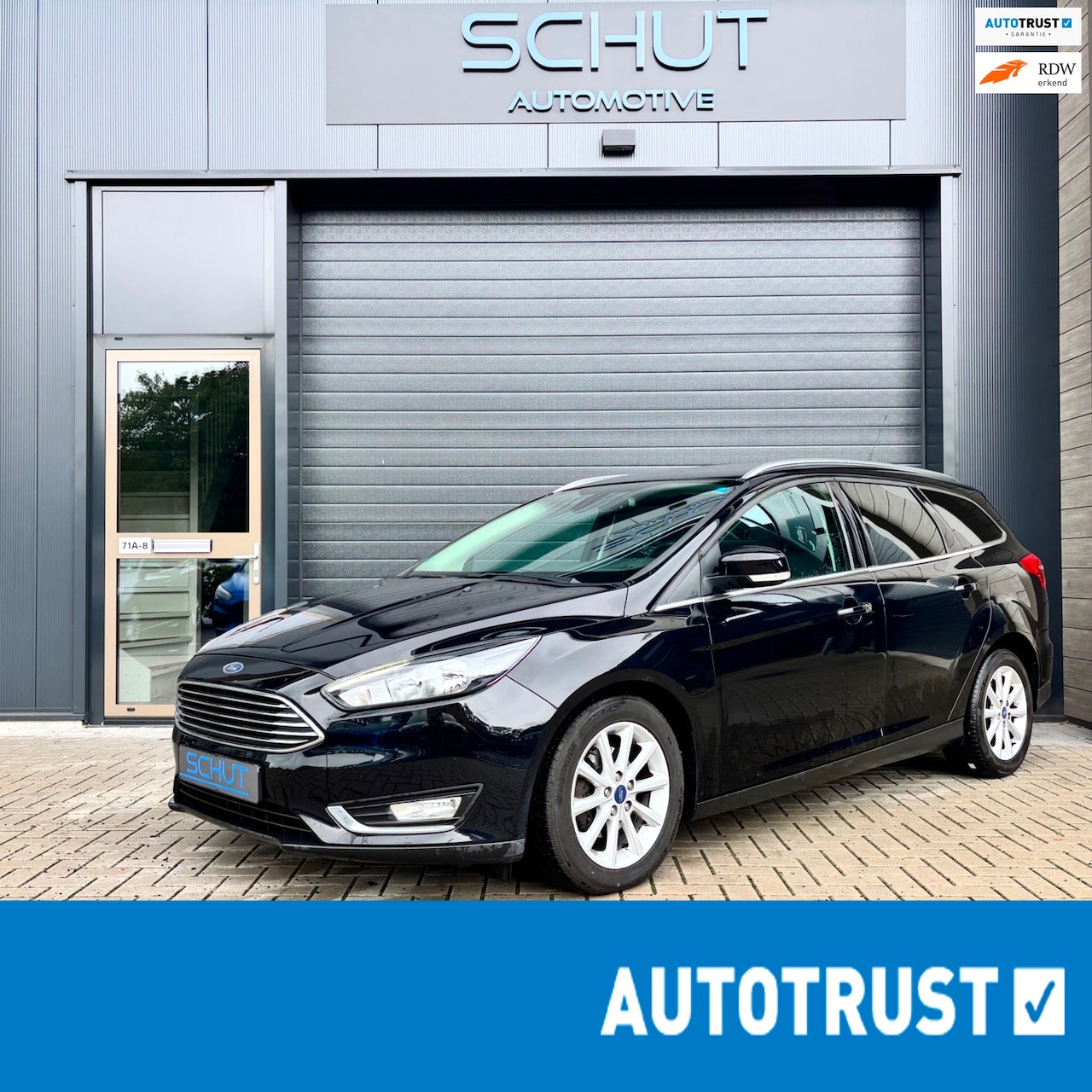 Ford Focus Wagon - 125pk Titanium CLIMA | STOEL + STUURVERWARMING | NAVI | LED | DEALER OH - AutoWereld.nl