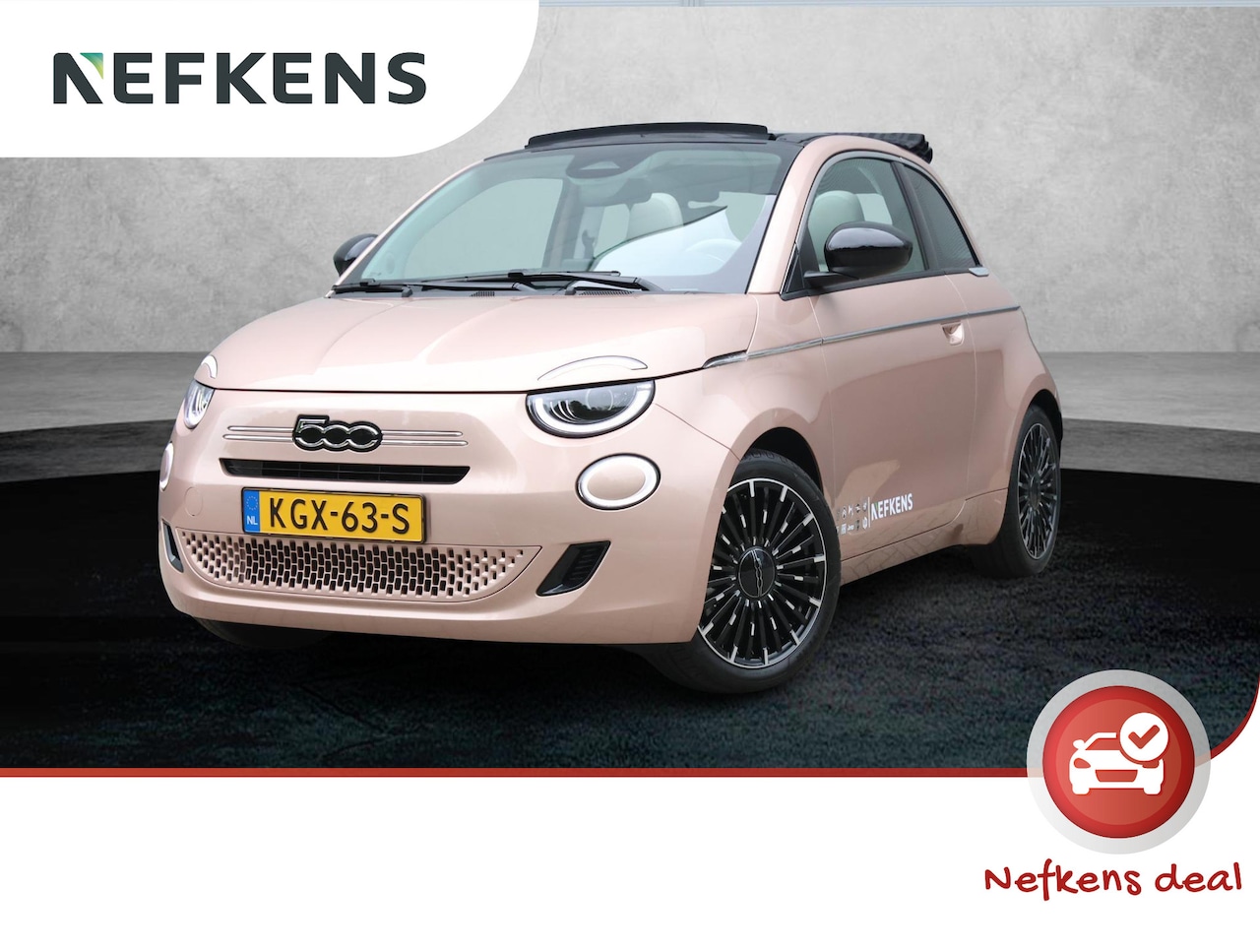 Fiat 500 - 1.0 Hybrid La Prima | Apple Carplay/Android Auto | Navigatie | Climate Control | Camera | - AutoWereld.nl