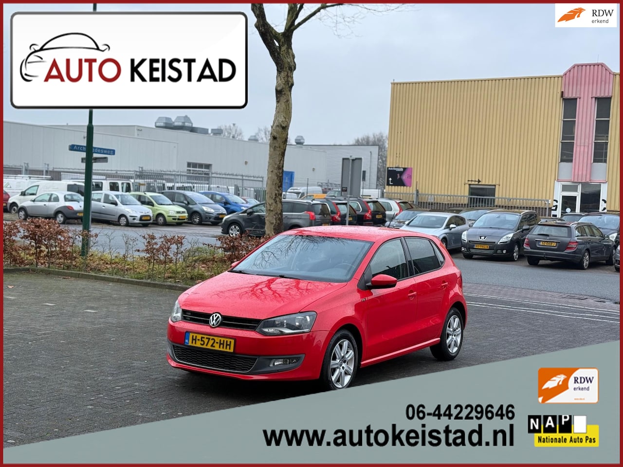 Volkswagen Polo - 1.4-16V 5-DEURS CLIMA/STOELVERWARMING/NAVIGATIE! - AutoWereld.nl