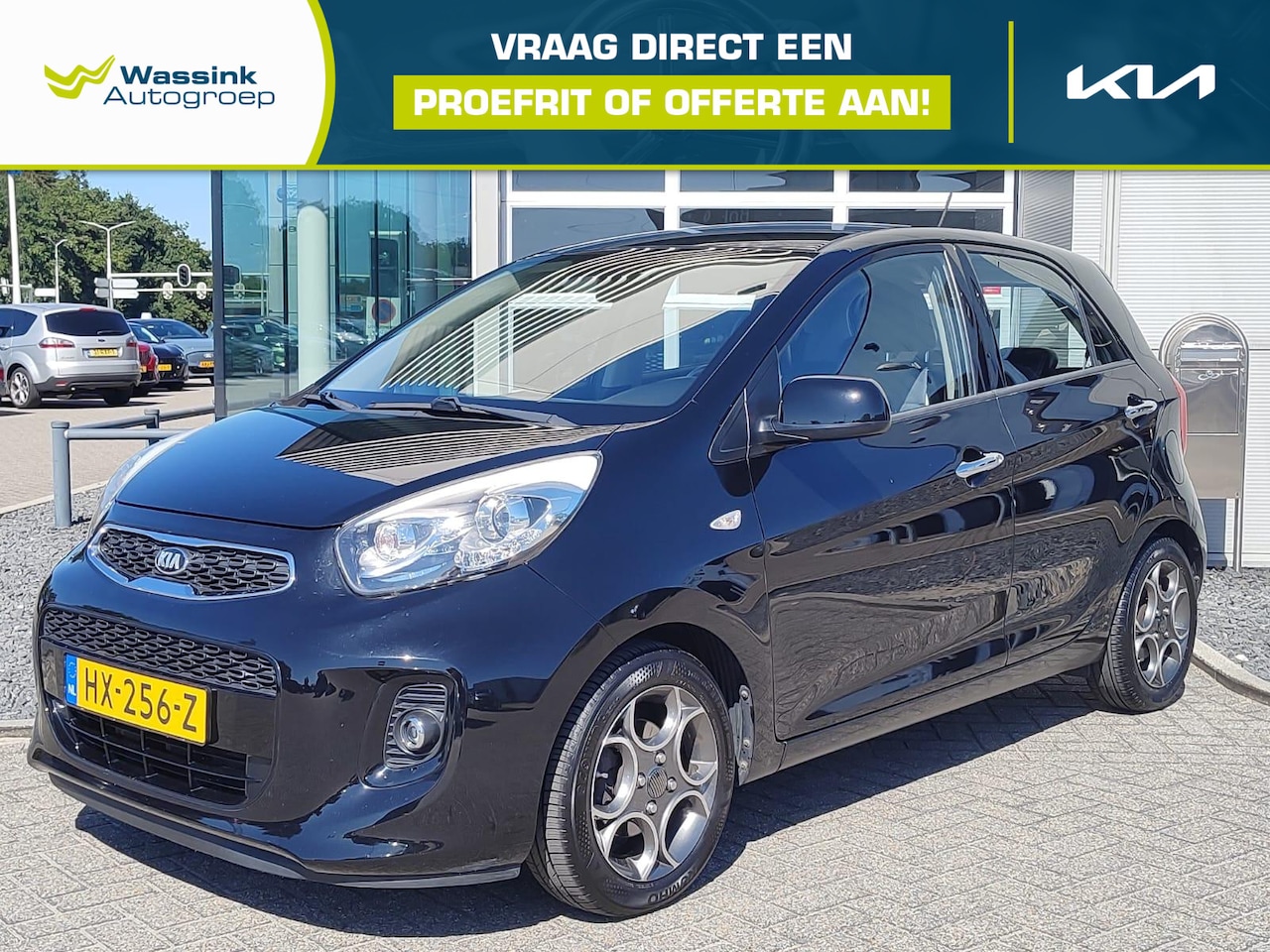 Kia Picanto - 1.0 CVVT DynamicLine | Airco | Licht metalen velgen | - AutoWereld.nl