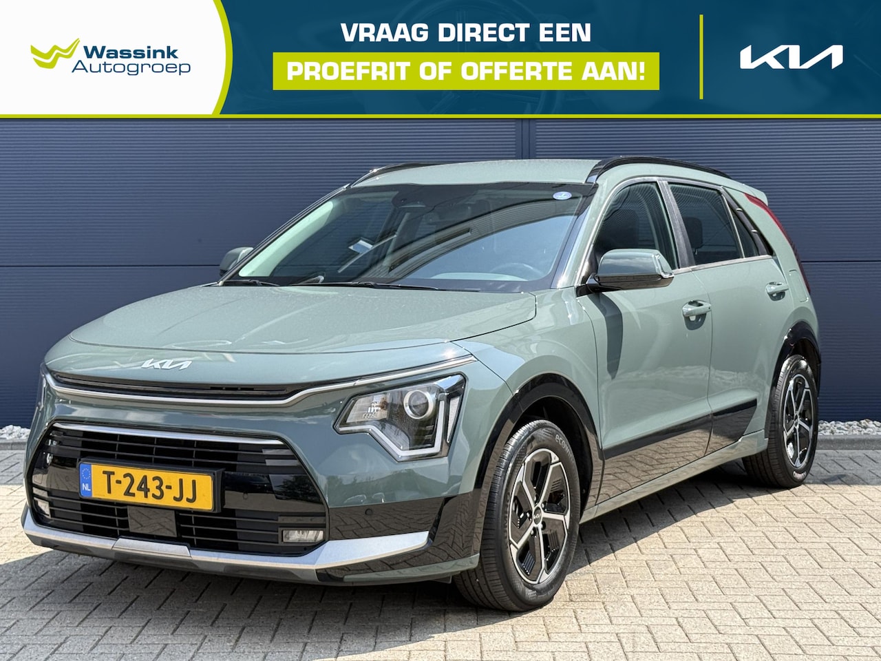 Kia Niro - 1.6 GDi Hybrid DynamicLine | Navigatie | Apple Carplay/Android | Camera | Trekhaak | Lage - AutoWereld.nl