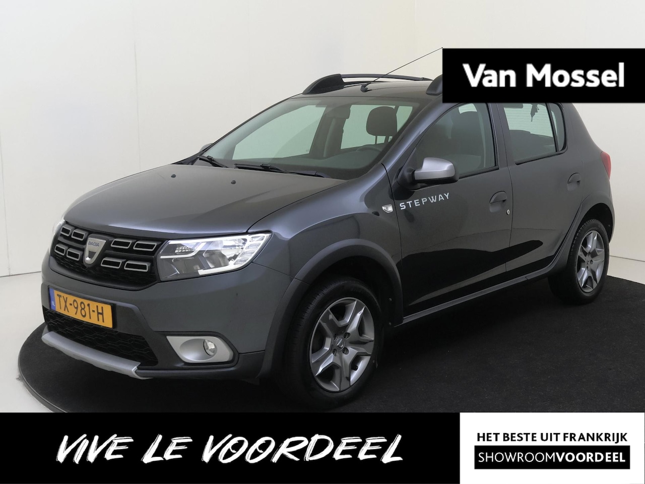 Dacia Sandero Stepway - 0.9 TCe SL | airco | cruise control | navigatiesysteem full map | - AutoWereld.nl