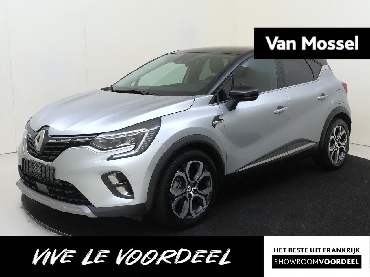Renault Captur - 1.6 E-Tech Plug-in Hybrid Intens 160PK | Automaat | Navigatie | Achteruitrijcamera | Half- - AutoWereld.nl