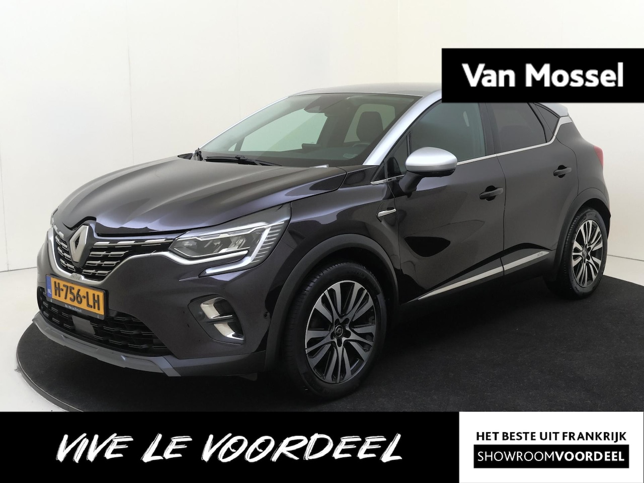 Renault Captur - 1.3 TCe Initiale Paris 130PK | Trekhaak | Lederen Bekleding | Stoel- & Stuurwielverwarming - AutoWereld.nl