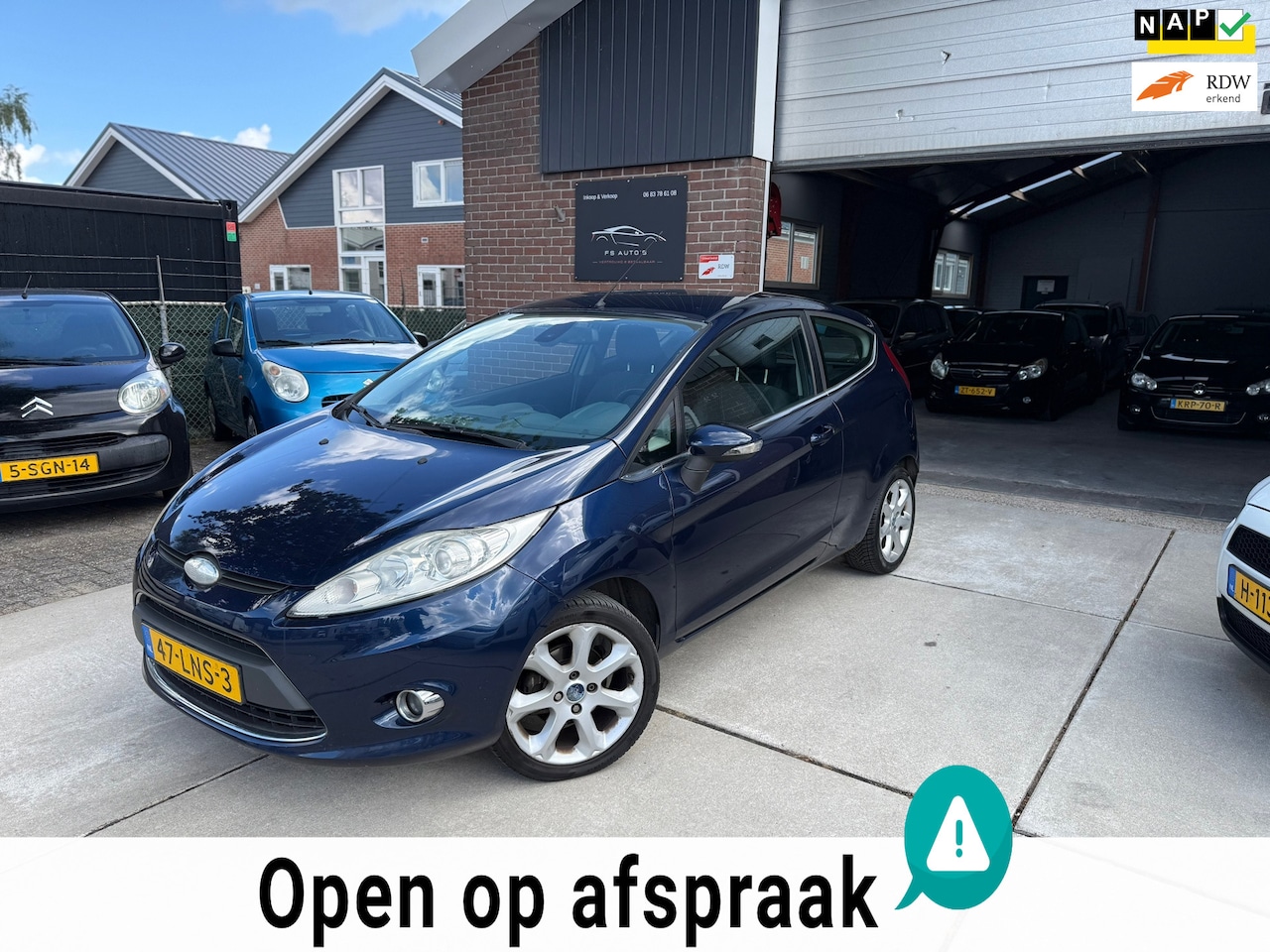 Ford Fiesta - 1.25 Titanium|NEW APK|1e EIGENA|AIRCO|NAP KM|CRUISE|PARKEERSENSOR|ELECT.PAKKET|CENTR.DEURE - AutoWereld.nl