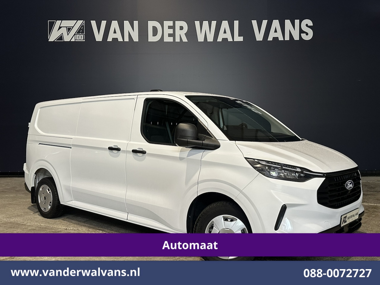 Ford Transit Custom - 2.0 TDCI 170pk Automaat L2H1 Euro6 Airco | Camera | Apple Carplay | LED | Cruisecontrol An - AutoWereld.nl