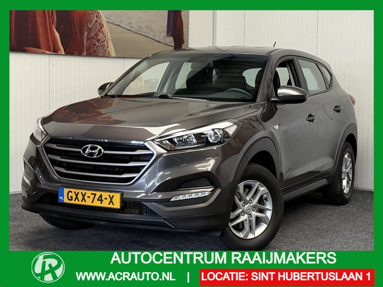 Hyundai Tucson - 1.6 GDi i-Drive TREKHAAK AIRCO BLUETOOTH GOED ONDERHOUDEN ZEER MOOI !!! - AutoWereld.nl