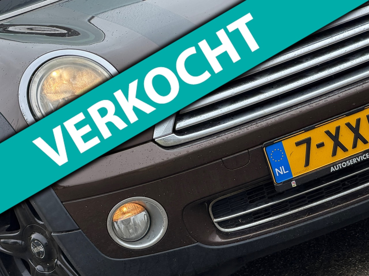 MINI Clubman - 1.6 Cooper - Hot Chocolate/Black - Schuifkanteldak - Superrrrnetjes - AutoWereld.nl