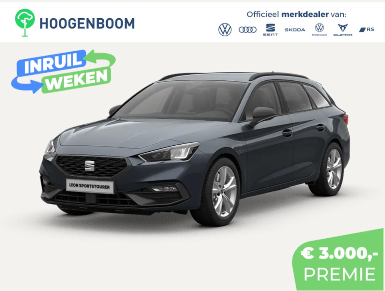 SEAT Leon Sportstourer - 1.5 TSI e-Hybrid FR Business 1.5 TSI e-Hybrid FR Business - AutoWereld.nl