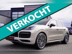 Porsche Cayenne Coupé - 3.0 E-Hybrid | Burmester | Achterasbesturing | Cashmerebeige | Head up | Adaptieve cruise