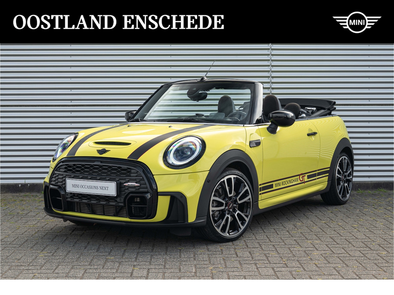 MINI Cabrio - Cooper S Rockingham GT JCW Automaat / Achteruitrijcamera / JCW Sportstoelen / Comfort Acce - AutoWereld.nl