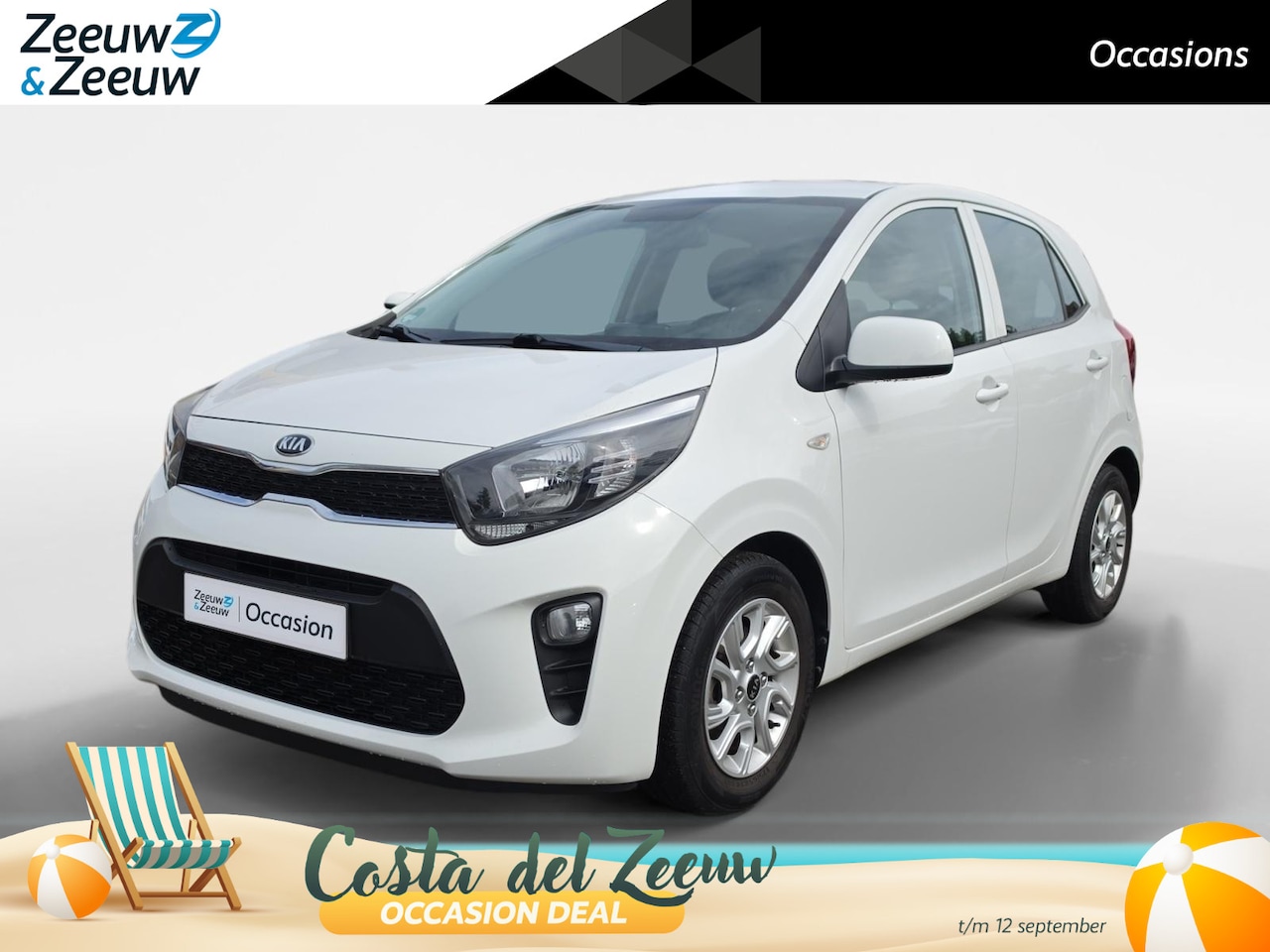 Kia Picanto - 1.0 CVVT ComfortPlusLine Navigator | Navigatie | Bluetooth | LM-Velgen - AutoWereld.nl