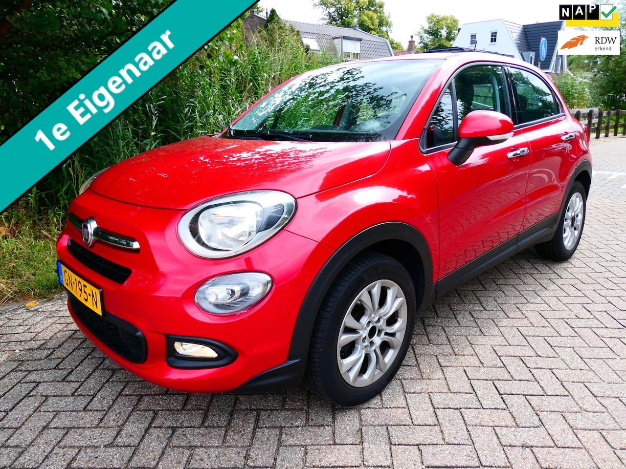 Fiat 500 X - 1.4 Turbo 140pk 1e eig. Clima Cruise Navi PDC Historie Hoge instap - AutoWereld.nl