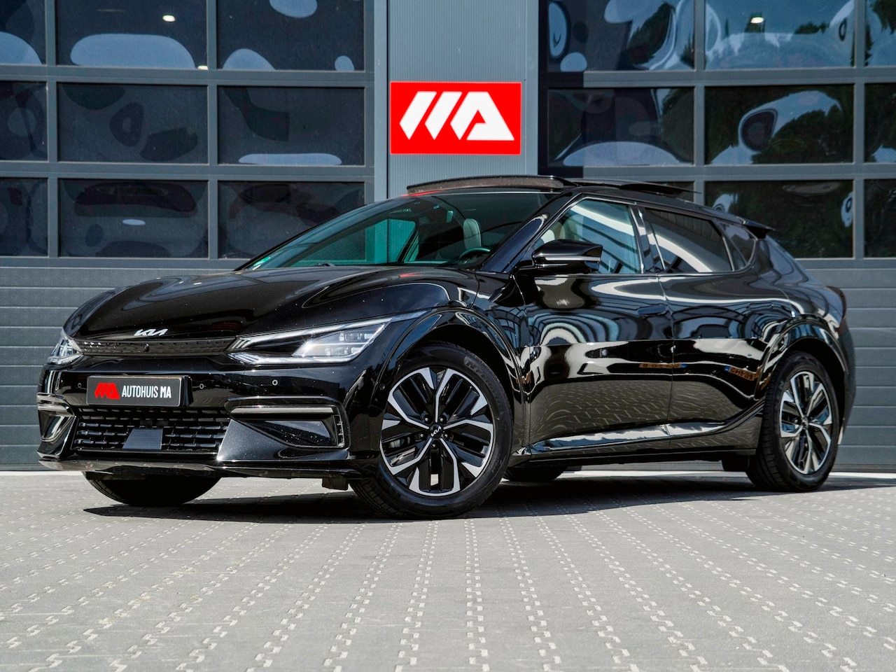 Kia EV6 - GT-Line 77.4 kWh | 100% SOH | PANO | HEAD UP | 360 CAMERA | WARMTEPOMP - AutoWereld.nl