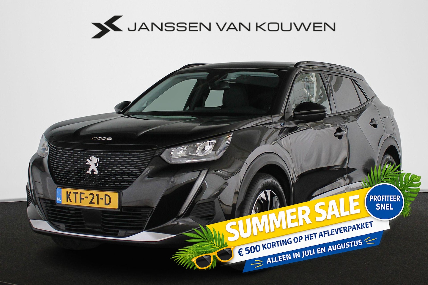 Peugeot e-2008 - EV Allure 50 kWh SOH 91% Apple CarPlay Stoelverwarming - AutoWereld.nl