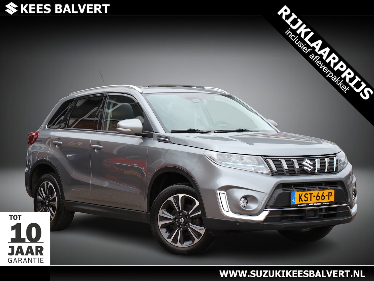 Suzuki Vitara - 1.5 Style Hybrid Automaat | Trekhaak | Opendak | Parkeersensoren rondom | - AutoWereld.nl