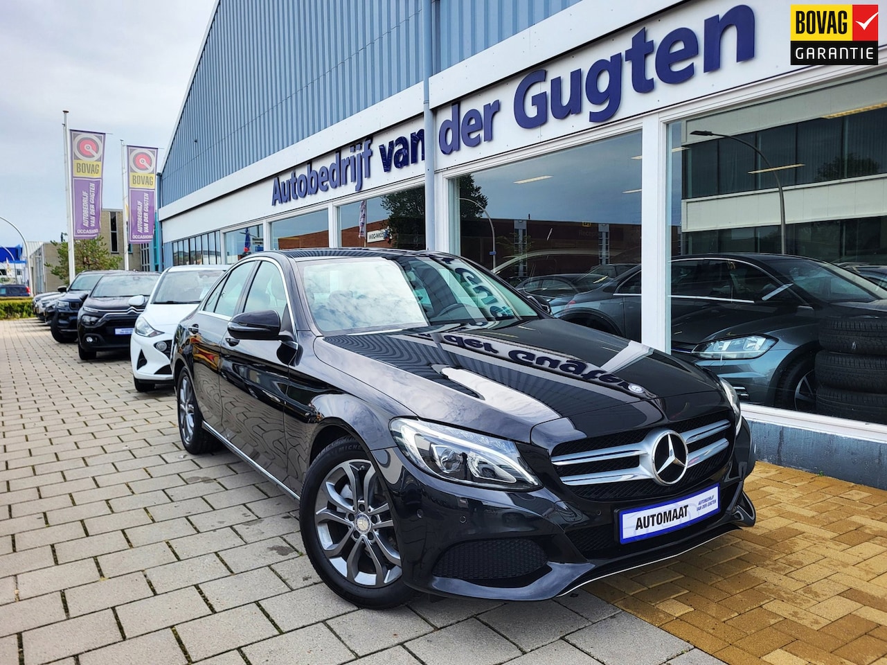 Mercedes-Benz C-klasse - 180 Prestige / Automaat / Cruise Control / Stoelverwarming / Bluetooth / - AutoWereld.nl