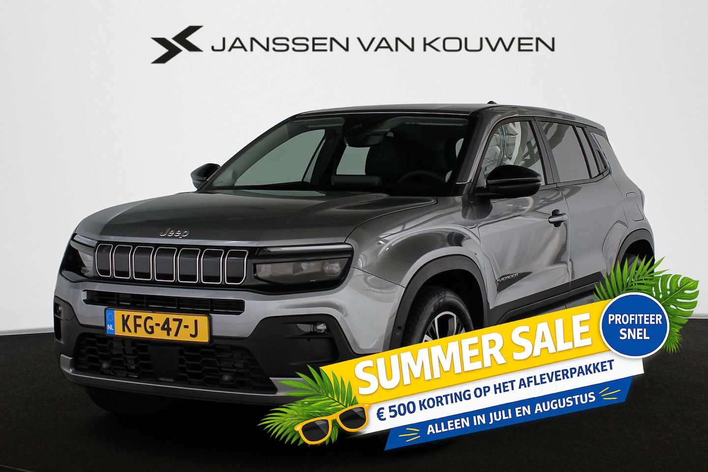 Jeep Avenger - Summit 54 kWh Stoel-Voorruitverwarming Elektrische Achterklep - AutoWereld.nl