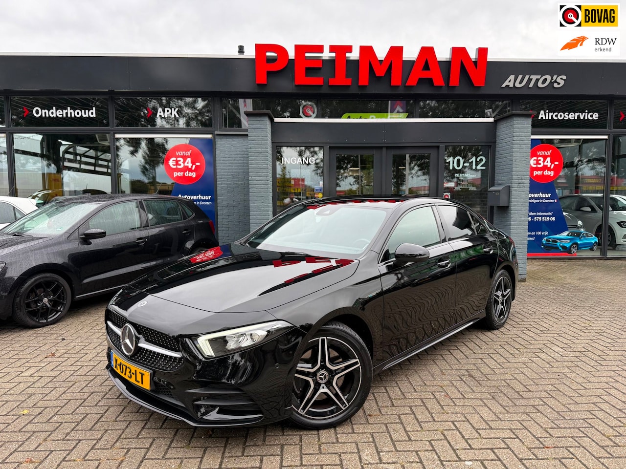Mercedes-Benz A-klasse - 250 e Business Solution AMG Limited | Sfeerverlichting | Navigatie | Stoelverwarming | App - AutoWereld.nl