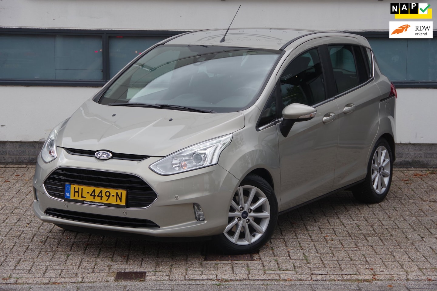 Ford B-Max - 1.0 EcoBoost Titanium |Dealer onderhouden| NL Auto| Navi| Cruise| - AutoWereld.nl