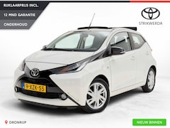 Toyota Aygo - 1.0 VVT-i x-wave | Elektrisch Vouwdak | Airco | All Seasons | Camera | Half-leer