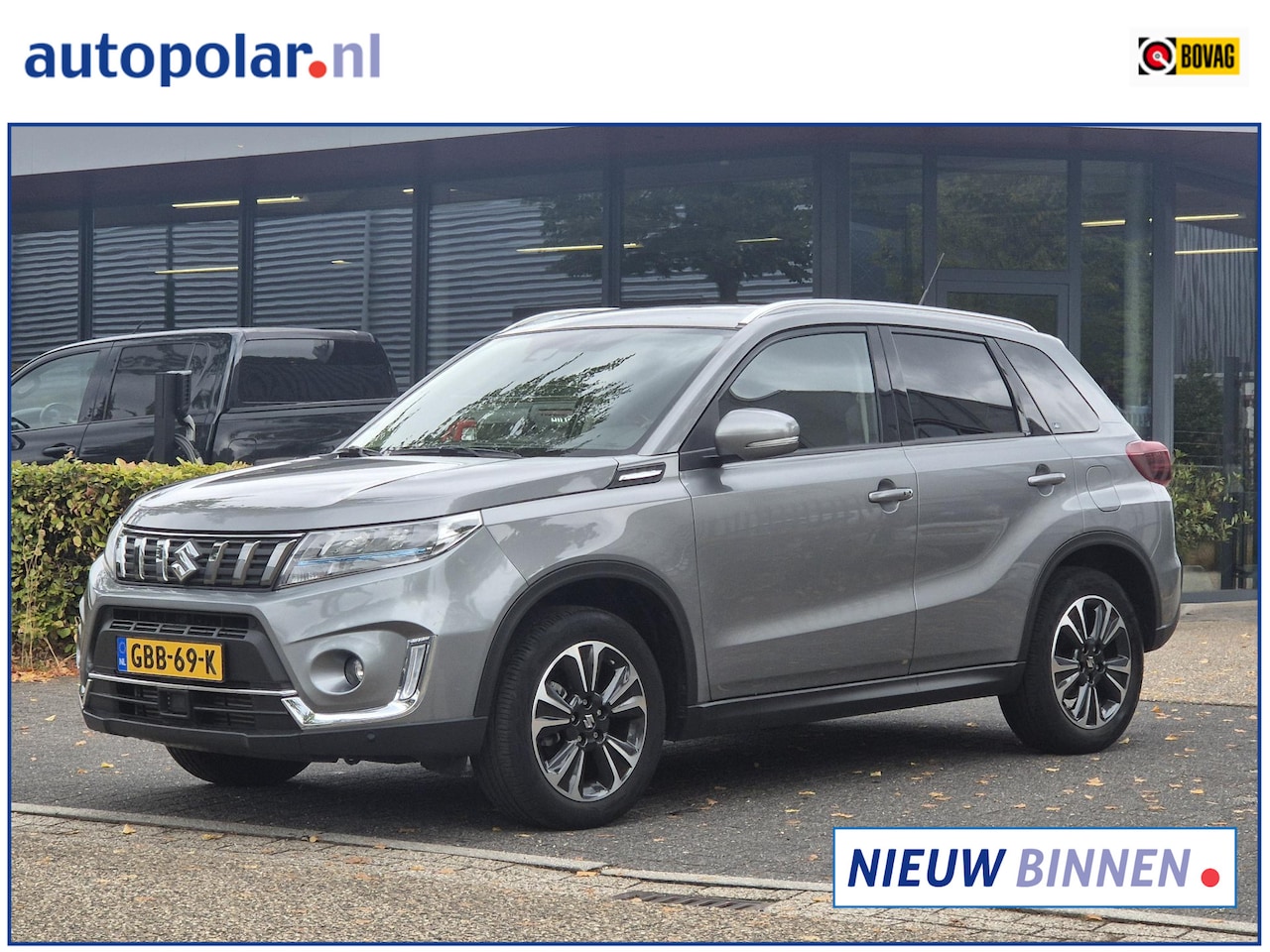 Suzuki Vitara - 1.4 Boosterjet Style Rhino Edition Smart Hybrid Trekhaak/Panodak/AdaptiveCruise/Camera etc - AutoWereld.nl