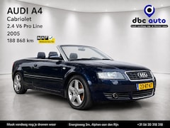 Audi A4 Cabriolet - 2.4 V6 Pro Line, AUT, AIRCO