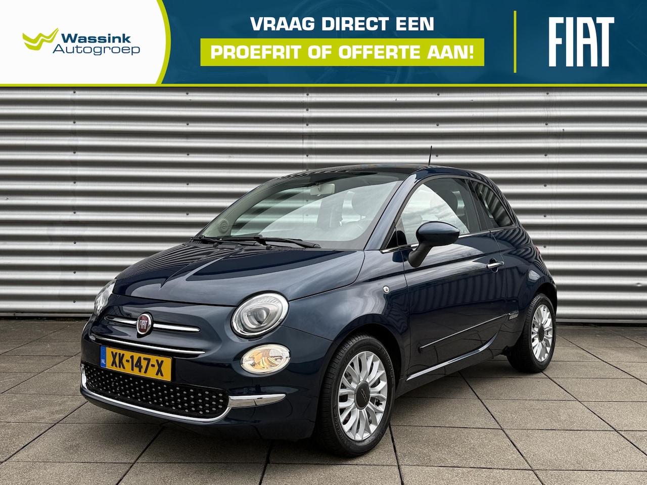 Fiat 500 - 0.9 TwinAir Turbo Collezione Navigatie | Parkeersensoren | Climate Control | Panorama Dak - AutoWereld.nl