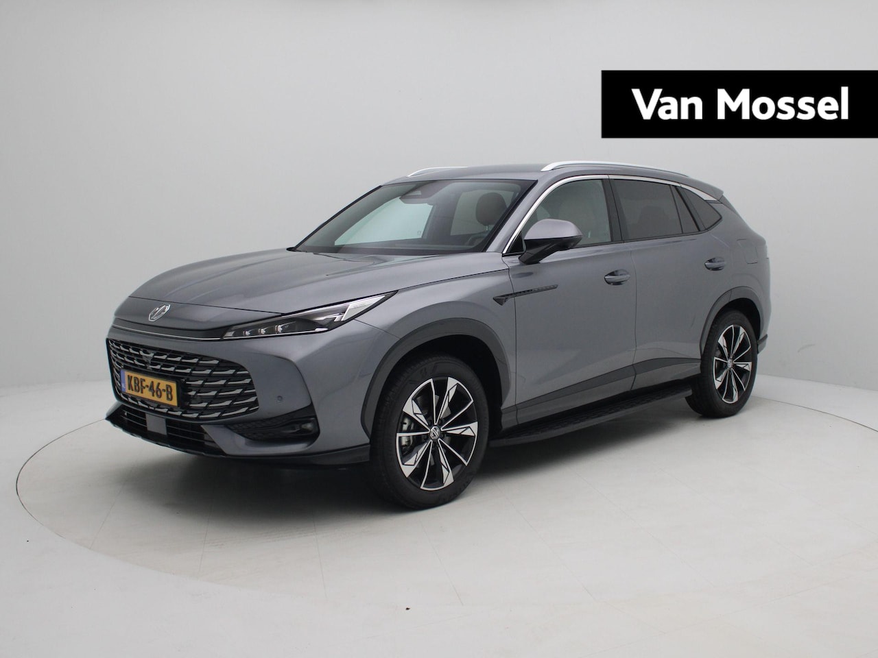 MG MG HS PHEV - 1.5 272pk Aut. Luxury | 100km Electrisch | Bruin Interieur | Navi | CarPlay | 360 Camera | - AutoWereld.nl