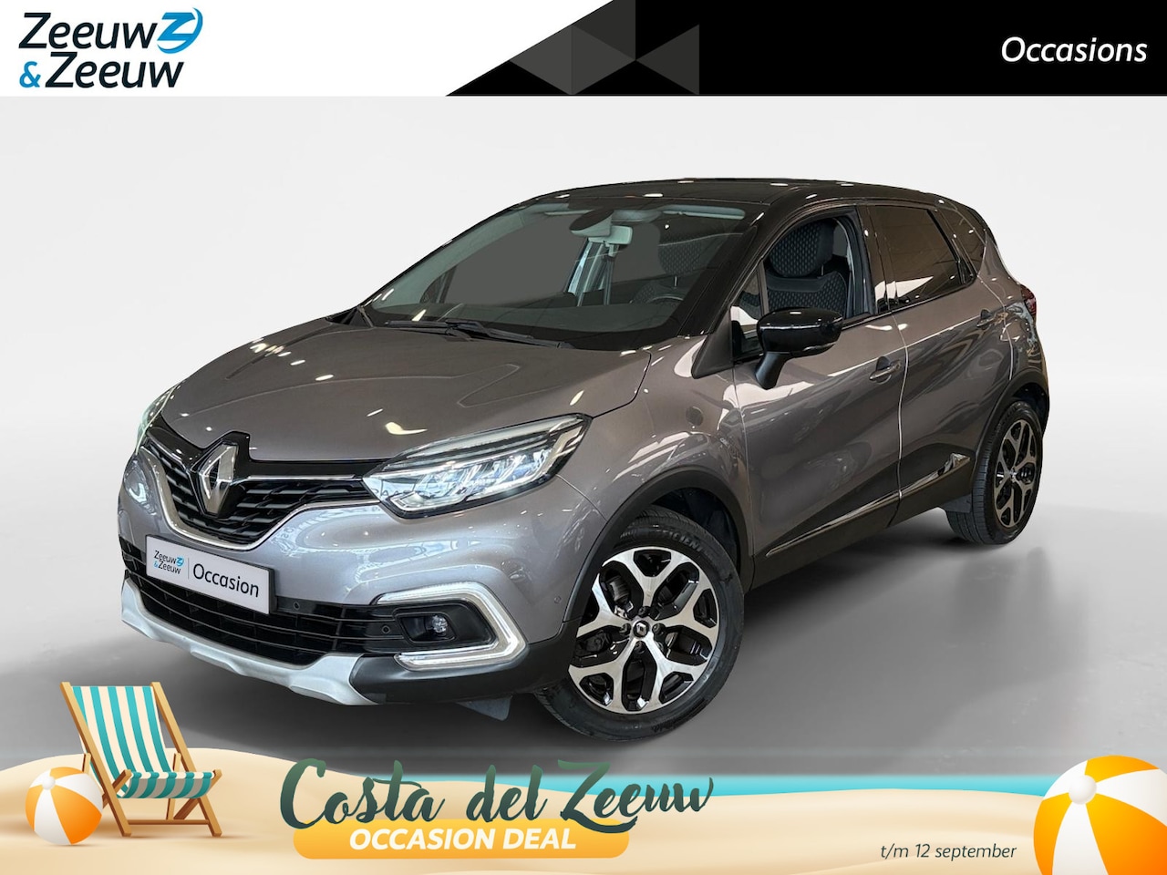 Renault Captur - 1.3 TCe Intens *Automaat*Navi+Camera*Parkeersensoren*Climate*Lage K.M.! - AutoWereld.nl