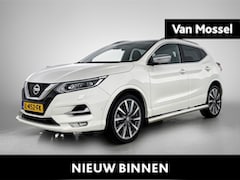 Nissan Qashqai - 1.3 DIG-T Tekna + | Automaat | Trekhaak | LED | Panoramadak | PDC + Camera | Leer | Bose A