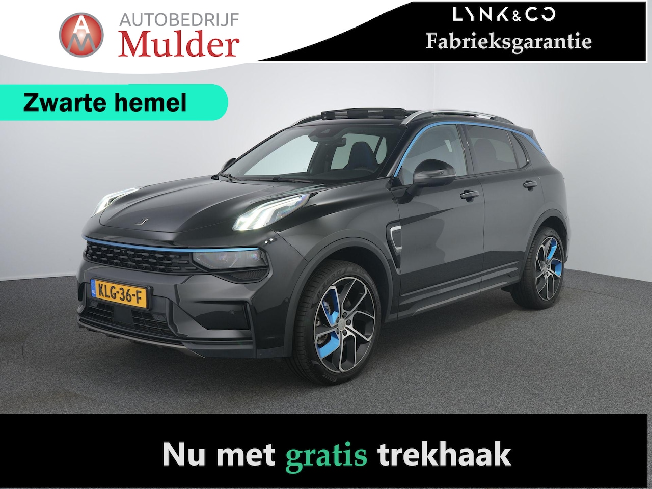 Lynk & Co 01 - 1.5 | Zwarte hemel | 360 camera | ACC | Pano | - AutoWereld.nl