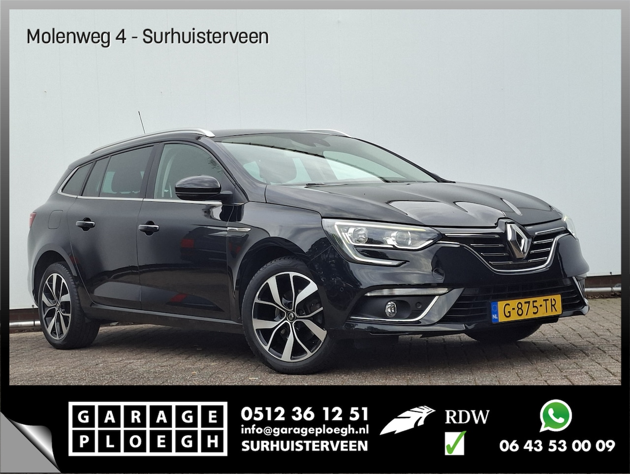 Renault Mégane Estate - 1.3 TCe Bose FullNAvi Camera Trekhaak(1700) Voll.Onderh. - AutoWereld.nl