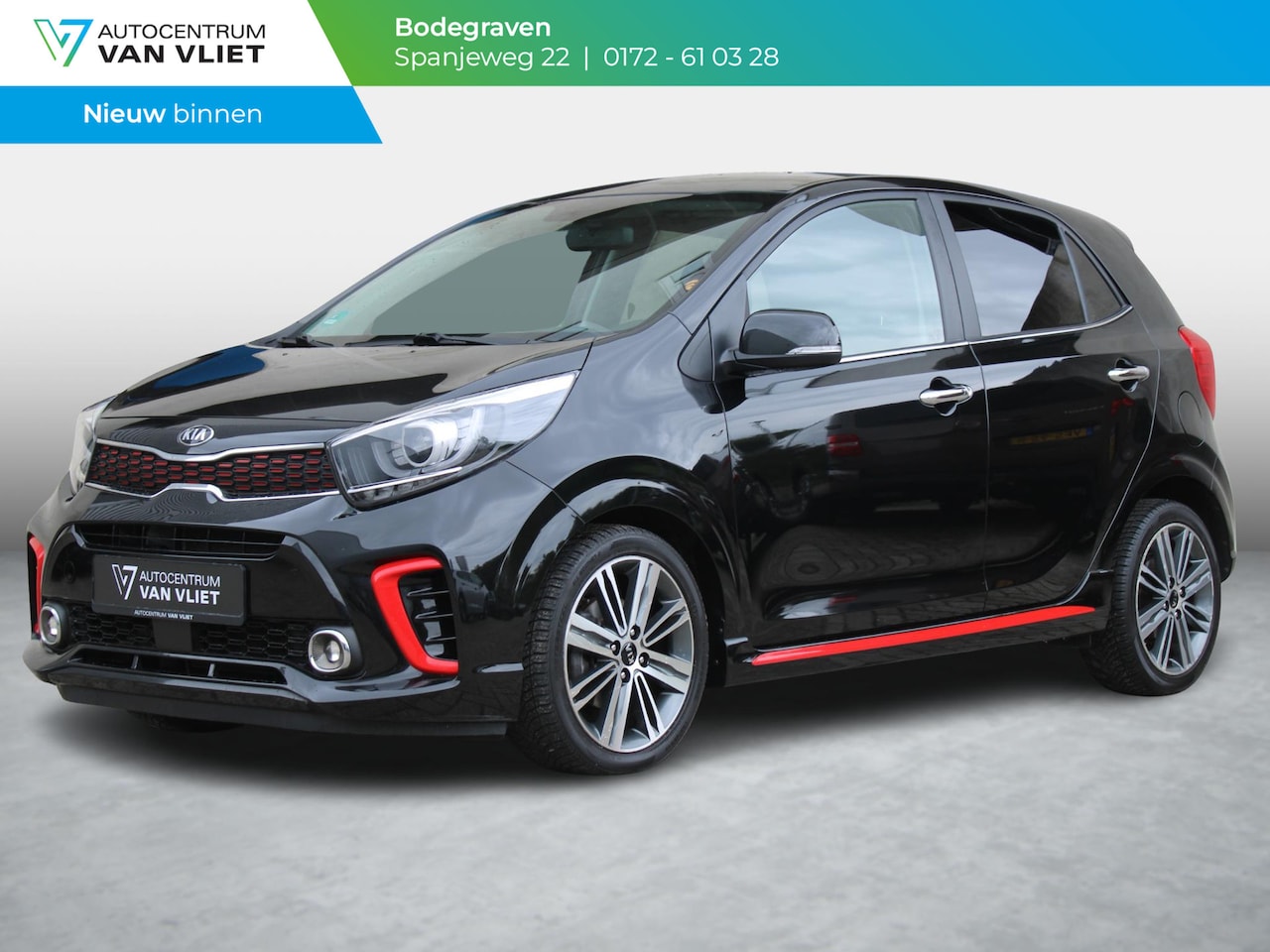 Kia Picanto - 1.0 T-GDI GT-Line | APPLE CARPLAY/ANDROID AUTO | KEYLESS ENTRY | STOEL VERWARMING | - AutoWereld.nl